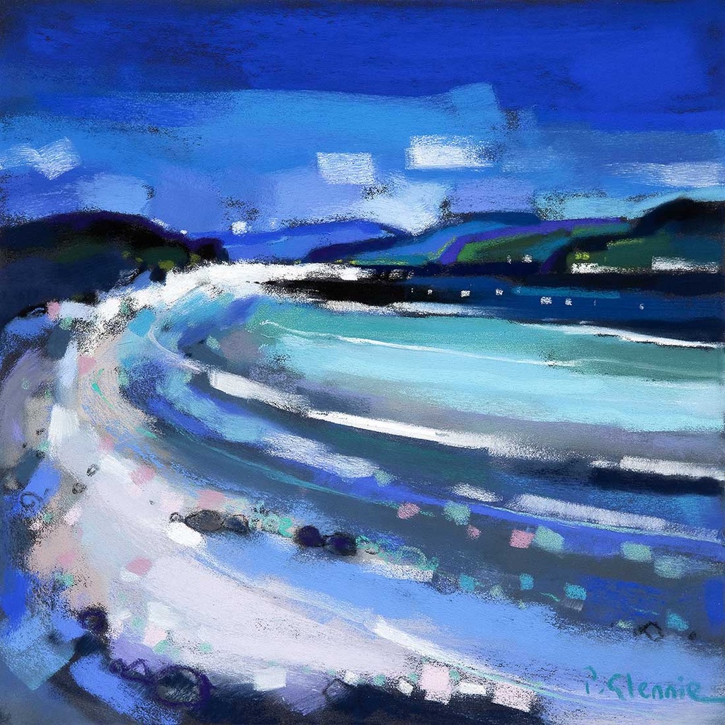 'Blustery Day, Hebrides' by Pam Glennie