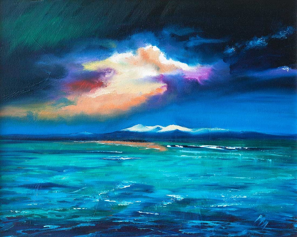 'Snow Covered Arran' by Michael Murphy