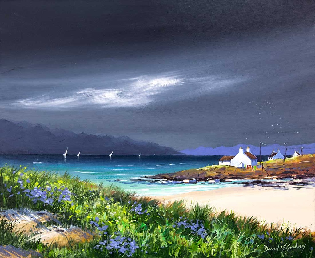 'White Cottages' by David Graham