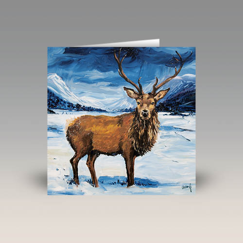 Card: 'Red Stag' by Ann Vastano