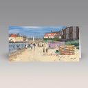 [TL332C] Card: 'Summer Break, North Berwick' by James Somerville Lindsay (Card)