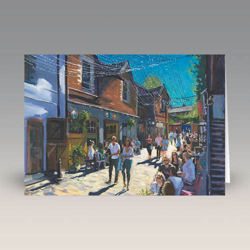 Card: 'Summer on Ashton Lane' by James Somerville Lindsay