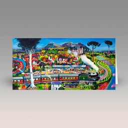 Card: 'All Aboard for Waverley' by Rob Hain