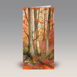 Card: 'Autumn Amble' by Daniel Campbell