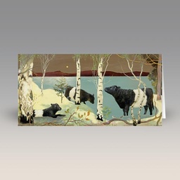 Card: 'Belties by the Loch' by Lesley McLaren
