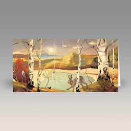 Card: 'Birds and Birches' by Lesley McLaren