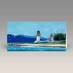 Card: 'Corran Lighthouse, Loch Linnhe' by Pam Glennie