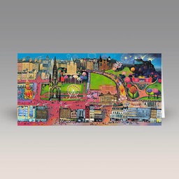 Card: 'Edinburgh Festival' by Rob Hain