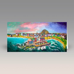 Card: 'Fun on the Beach, North Berwick' by Rob Hain