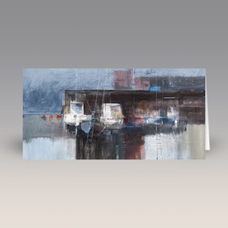 Card: 'Morning Boats' by Amanda Phillips