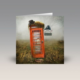 Card: 'Phonebox Cottage' by Matylda Konecka