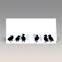Card: 'Puffins' by Sandra Vick