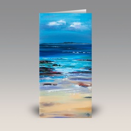 Card: 'Seamill with Arran' by Michael Murphy