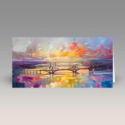 Card: 'Three Bridges' by Scott Naismith