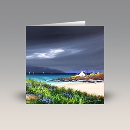 Card: 'White Cottages' by David Graham